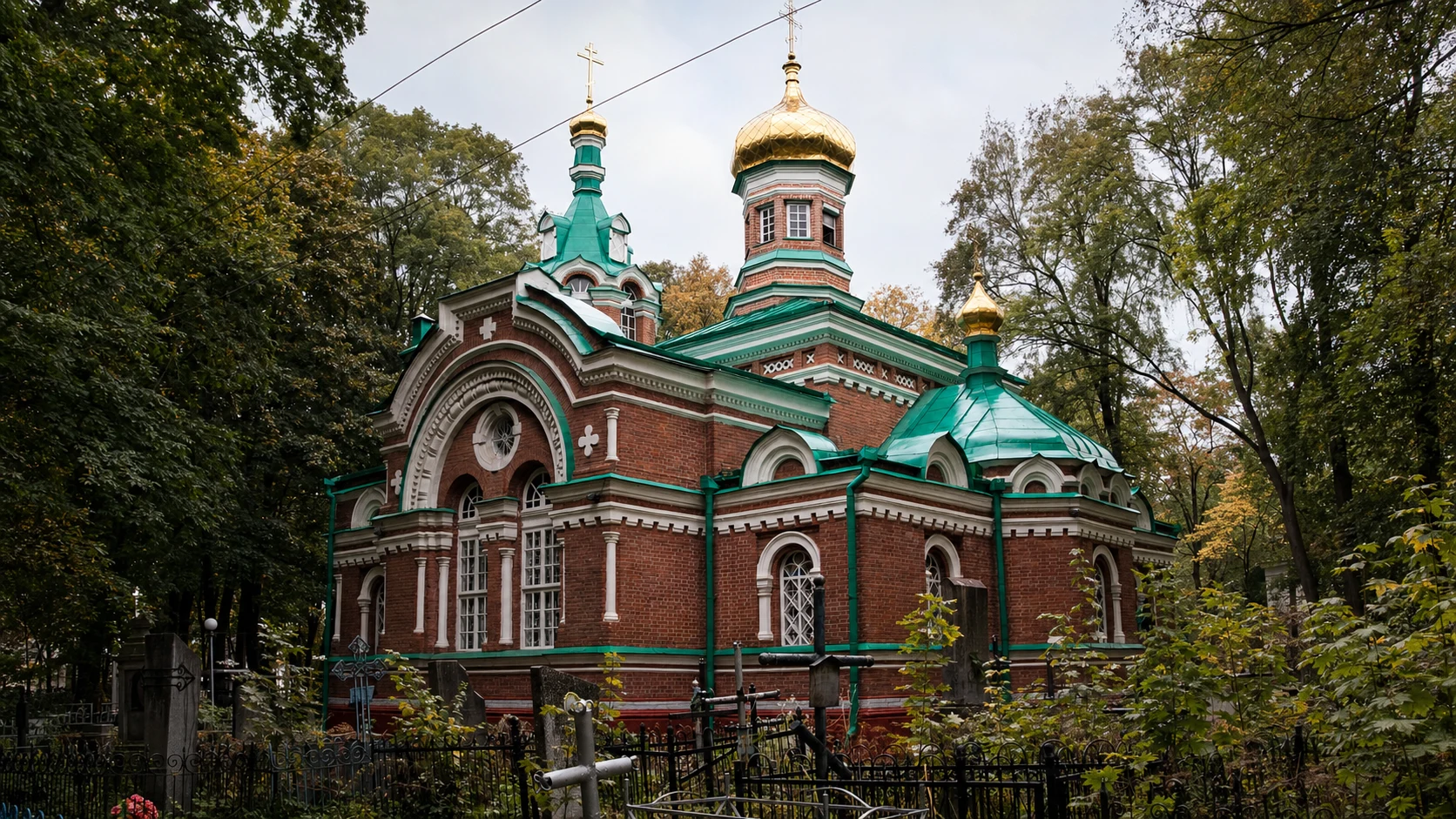 Храм святого благоверного князя Александра Невского на Военном кладбище в Минске