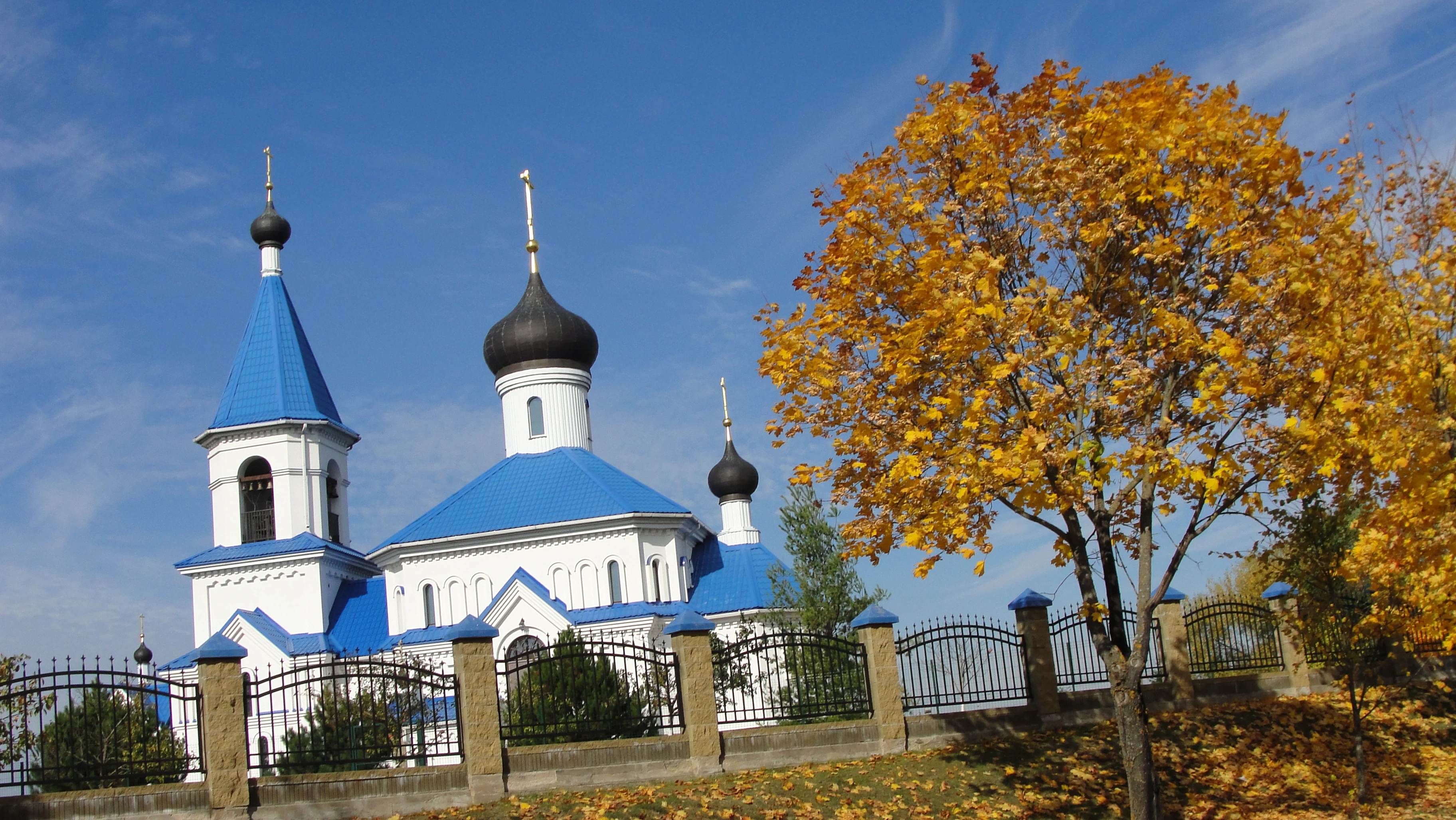 Храм святителя Николая Чудотворца в микрорайоне Сокол в Минске